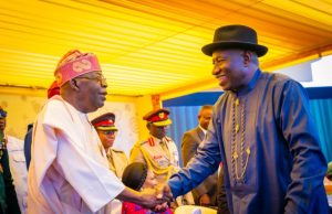 Tinubu Congratulates Ex-President Jonathan On Winning Sunhak Peace Prize