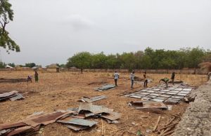 70 Houses, Yam Barns Destroyed By Rainstorm In Plateau