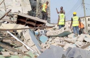3 Workers Cheat Death, Others Trapped As Building Collapses In Lagos