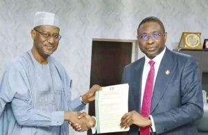EFCC hands over 750-Unit housing estate seized from Ex-CBN gov to Housing Minister