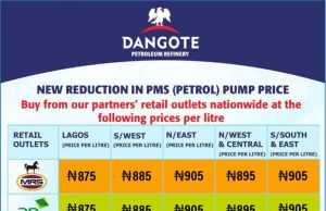 Dangote Refinery Announces New Reduction In Petrol Prices Across Nigeria