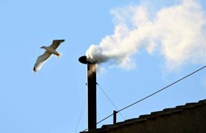 White Smoke Emerges As Cardinals Elect New Pope