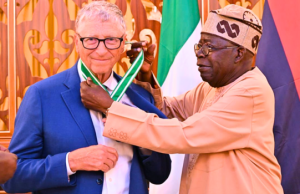 PHOTOS: Tinubu Confers National Honour On Bill Gates