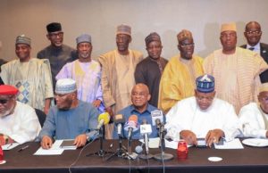 Atiku, David Mark, Other PDP Leaders, Ask Nigerians To Join In Unseating APC