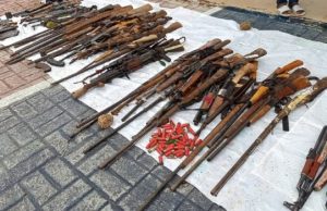 Operation Safe Haven Hands Over 220 Illegal Weapons To National Centre