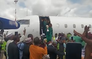 Victorious D’Tigress Arrive Abuja With Afrobasket Trophy