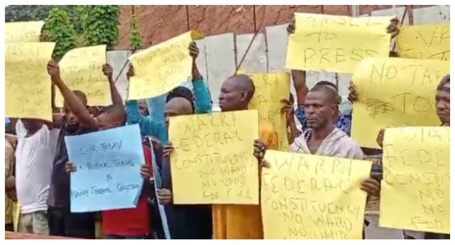 Warri-Constituency-protest