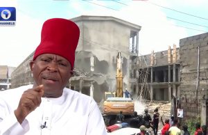 Trade Fair: Senator Umeh Slams Lagos Demolition As ‘Illegal Action’