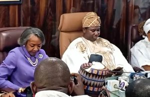 New INEC Chairman Amupitan Resumes At Commission’s Headquarters