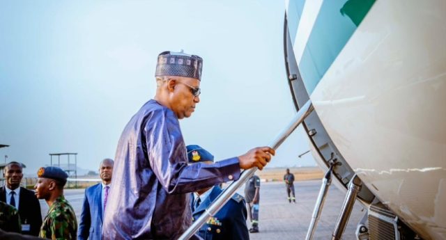 Shettima-departs