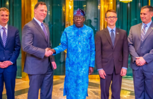 PHOTOS: Tinubu Meets AFRICOM Commander, US Charge D’Affairs