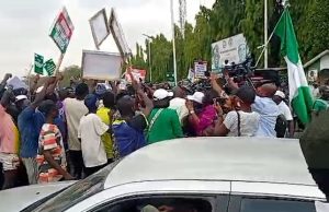 Occupy National Assembly Protest Begins In Abuja Over E-Transmission Of Election Results