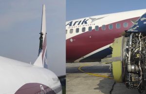 Arik Air Flight Diverts Safely To Benin After In-Flight Engine Anomaly – NSIB