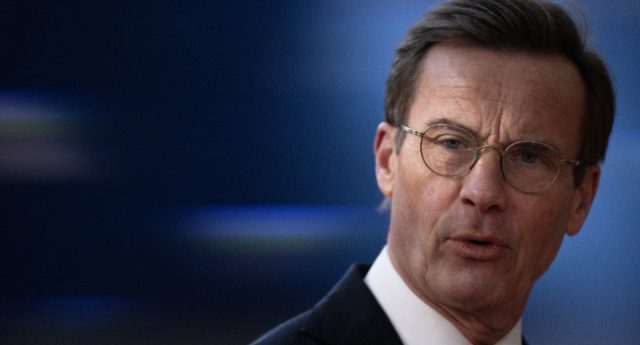 Swedens-Prime-Minister-Ulf-Kristersson-arrives-for-a-EU-Summit-at-the-EU-headquarters-in-Brussels