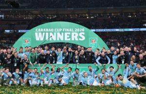 Man City Beat Arsenal To Win League Cup