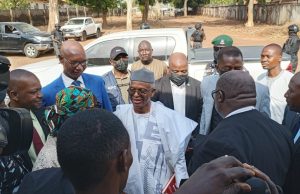PHOTOS: El-Rufai arrives court as hearing continues