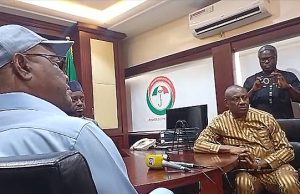 Wike Meets Mohammed-Led PDP At Wadata Plaza
