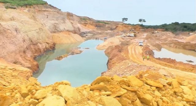 Illegal-mining-site