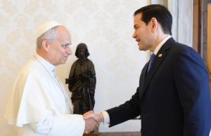 Rubio Meets Pope In Bid To Ease Tensions