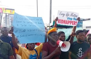 Protest Rocks Ibadan Over Abduction of Pupils, Teachers