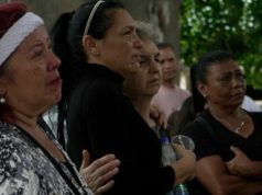 Venezuela Begins Burial Of Quake Victims, Key Port Opens With US Aid Relatives-of-victims-of-the-June-24-twin-earthquakes-pay-last-respects-during-their-burial-at-the-Ce