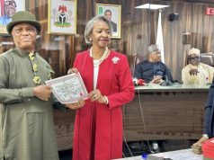 PHOTOS: INEC Presents Certificates Of Return To By-Election Winners