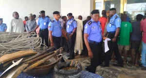 Police Record 407 Criminal Cases In Yobe In Six Months Arrested-Suspects-Recovered-items-police-officers