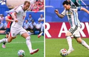 Messi, Kane Clash As Argentina, England Fight For World Cup Final Spot Kane-and-Messi