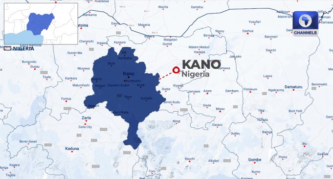 Police Rescue 10 Abducted Passengers In Kano, Intensify Search For Three Others Kano_State_Map_HD (3)