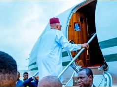 Shettima Departs Abuja To Represent Tinubu At 69th ECOWAS Summit In Sierra Leone Kashim-Shettima