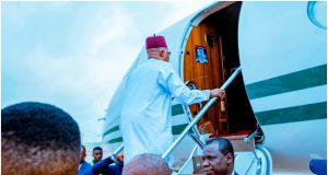 Shettima Departs Abuja To Represent Tinubu At 69th ECOWAS Summit In Sierra Leone Kashim-Shettima