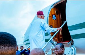 Shettima Departs Abuja To Represent Tinubu At 69th ECOWAS Summit In Sierra Leone Kashim-Shettima