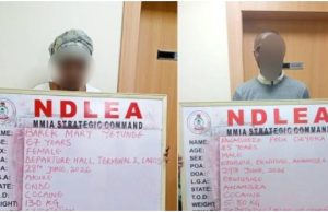 NDLEA Nabs 67-Year-Old Grandmother With Cocaine Hidden In Fake Plantains NLEA