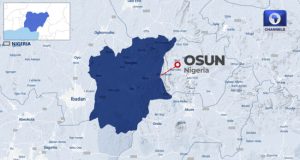 Suspected Hoodlums Cart Away PVCs At Distribution Centre In Osun Osun_State_Map_HD-e1758273768355