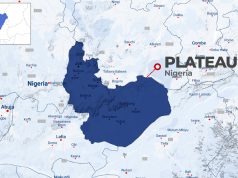 Police Recover Stolen Hilux In Plateau, Arrest Suspected Members Of Vehicle Theft Syndicate Plateau_State_Map_HD