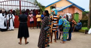 Flood Submerges Church In Rivers, Forces Congregants Outdoors Rivers-church