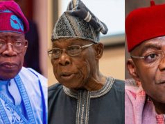 Tinubu, Obasanjo, Otti Call For National Unity As Abia Honours Aguiyi-Ironsi Tinubu_Obasanjo_Otti
