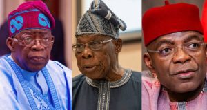 Tinubu, Obasanjo, Otti Call For National Unity As Abia Honours Aguiyi-Ironsi Tinubu_Obasanjo_Otti