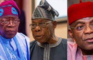 Tinubu, Obasanjo, Otti Call For National Unity As Abia Honours Aguiyi-Ironsi Tinubu_Obasanjo_Otti