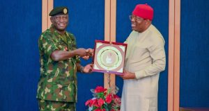 Governor Fubara Commends Army’s Fight Against Crude Oil Theft fubara-nigerian-navy-