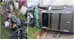 Two Dead In Crash Along Abeokuta–Ibadan Expressway, Ogun ogun-accident-