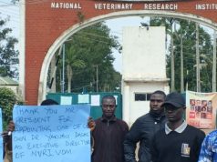 Youths Lock NVRI Gates As Berom Community Protests FCAHPT Provost’s Appointment protest-jos