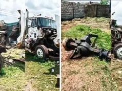 Police Bust Suspected Trailer-Dismantling Syndicate, Arrest Five In Ogun syndicate