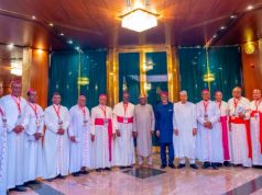 We Have Stabilised Nigeria And Delivered Economy From Bankruptcy, Tinubu Tells Catholic Bishops tinubu-catholic-bishops