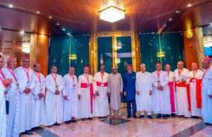 We Have Stabilised Nigeria And Delivered Economy From Bankruptcy, Tinubu Tells Catholic Bishops tinubu-catholic-bishops