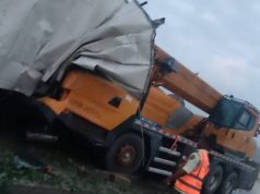 Crane k!lls three in Ogun road accident