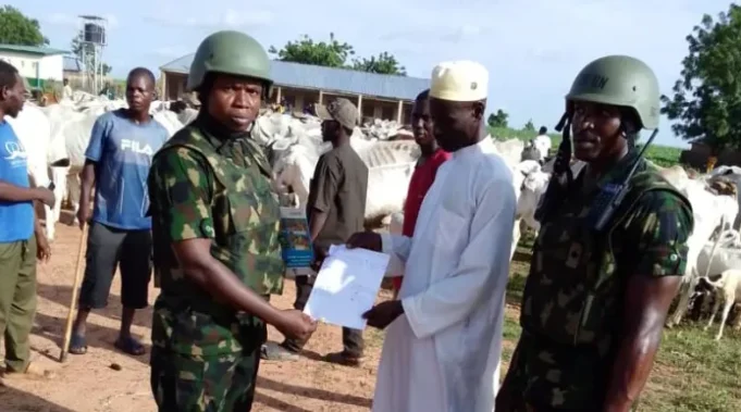 Troops recover 147 stolen livestock, motorcycles in Sokoto IMG WA