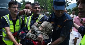 Desperate Families Search For Loved Ones As Nepal Floods Kill At Least 480 Nepal-floods-and-mudslide