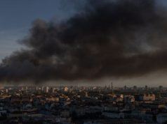 WAR: Russia Resumes Strikes On Ukraine Despite Trump’s Mediation Smoke-rises-over-the-city-following-a-Russian-air-attack-on-Kyiv-on-September-8-2026-amid-the-Russ