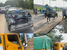 Female Corps member dies as truck rams into vehicles, motorcycle in Ibadan